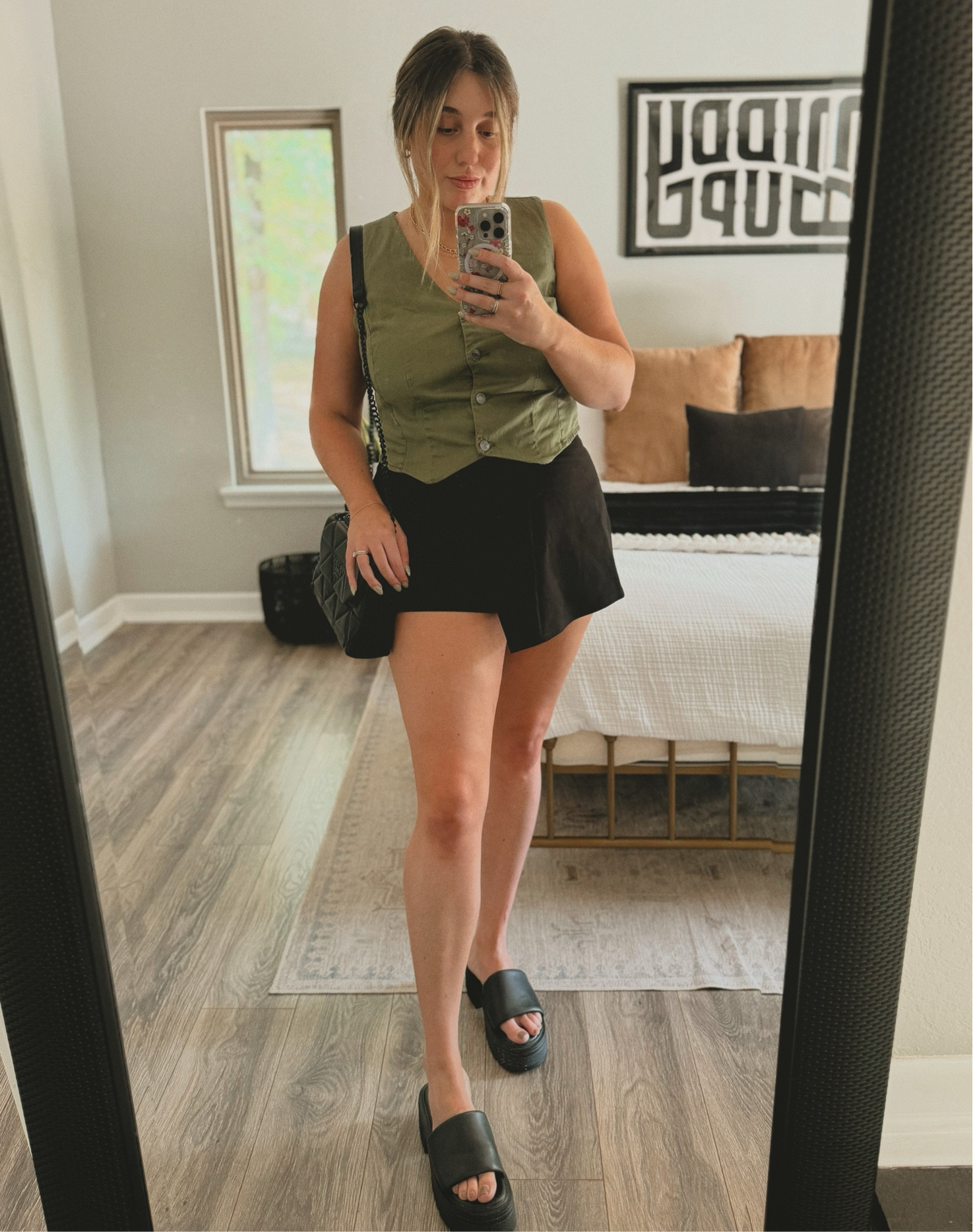 Sandals are Gianni Bini, but I linked some dupes!

#waistcoat #vest #platformsandal #skort

#LTKFindsUnder50 #LTKStyleTip #LTKFindsUnder100