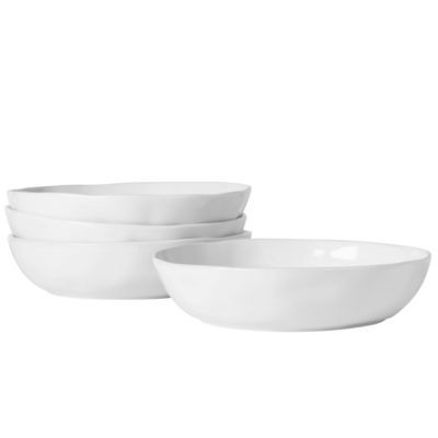 Fitz and Floyd Everyday White Dinner Bowl Set, Set Of 4 | Belk