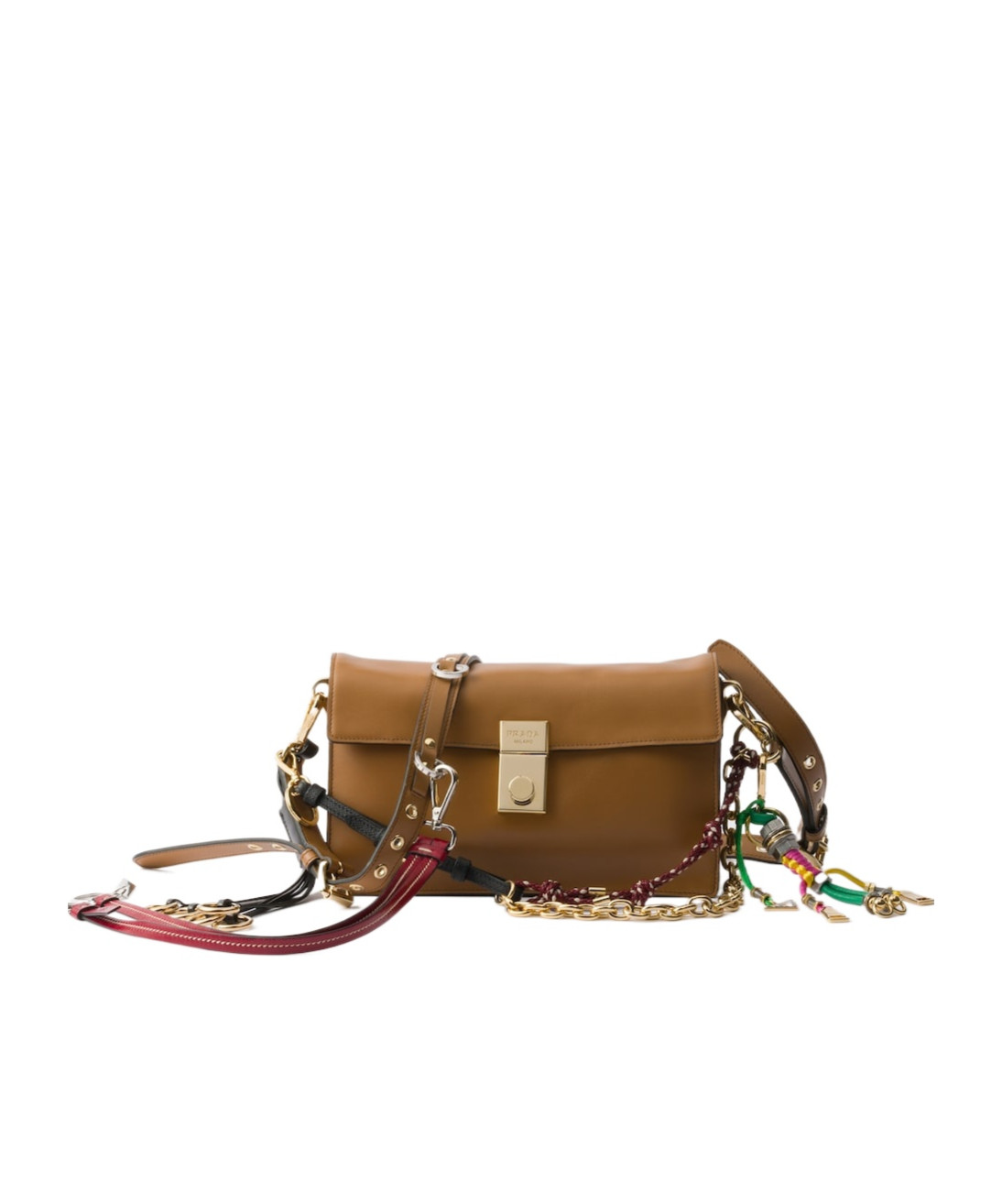 Prada Charm-Detailed Small Shoulder Bag | Senser US
