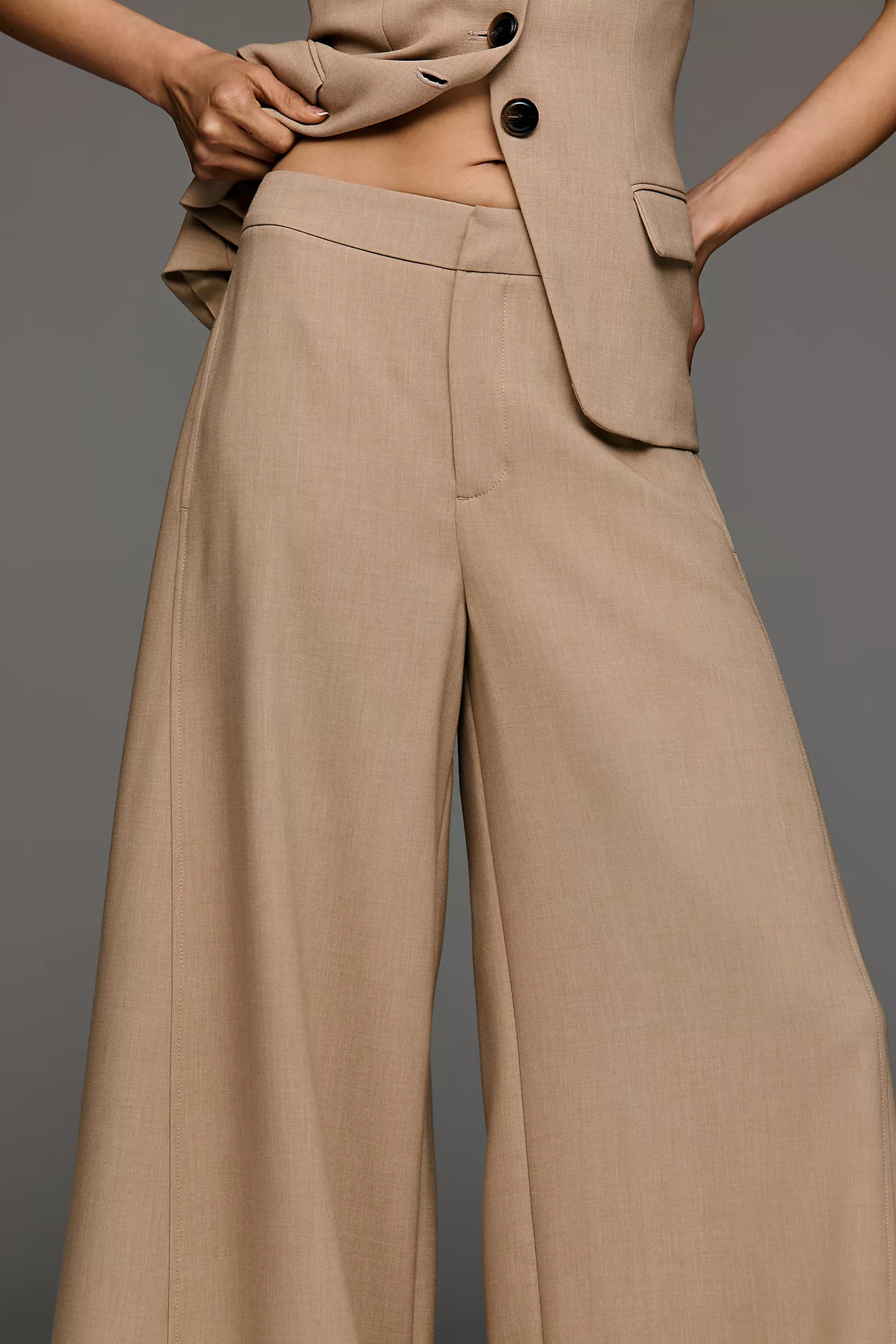 By Anthropologie Tailored Palazzo Pants | Anthropologie (US)