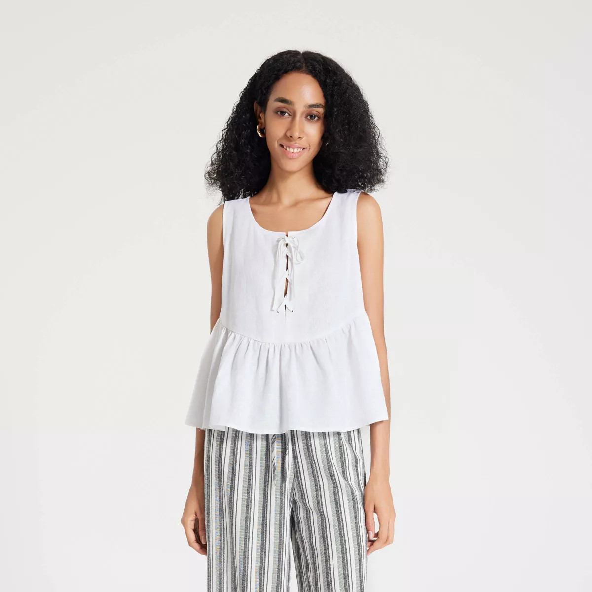 Women's Tie-Front Tank Top - Universal Thread™ | Target