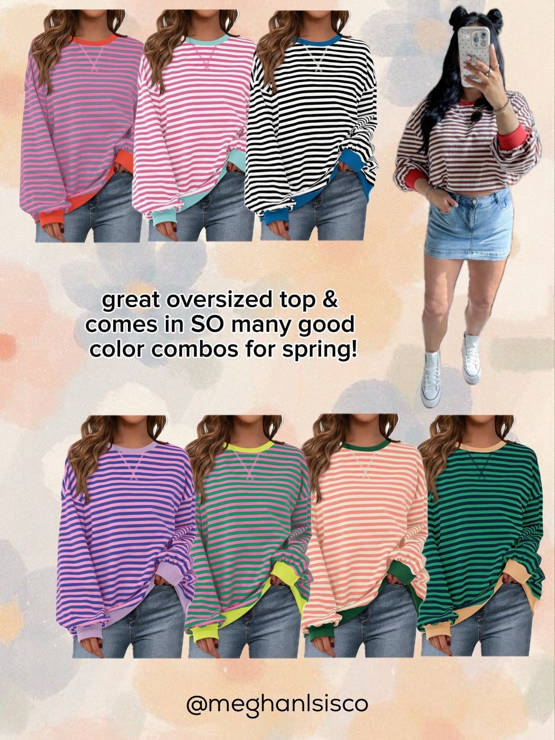 Casual Spring Outfit 🤍🤎

Striped Top - medium (sized up one for a super oversized fit!)
Bralette - medium
Skort - small

Who would've thought that my favorite pre-pregnancy denim skort would also be my favorite bump friendly skort?! It has SO much stretch and still works with my 29+ week bump. I paired it with this oversized striped pullover (I have mine cropped up here, but it has great length!) and finished the look with my white leather platform converse sneakers. 👏🏼

#casualoutfit #springoutfits #springfashion  



#LTKootd #LTKBump #LTKSaleAlert