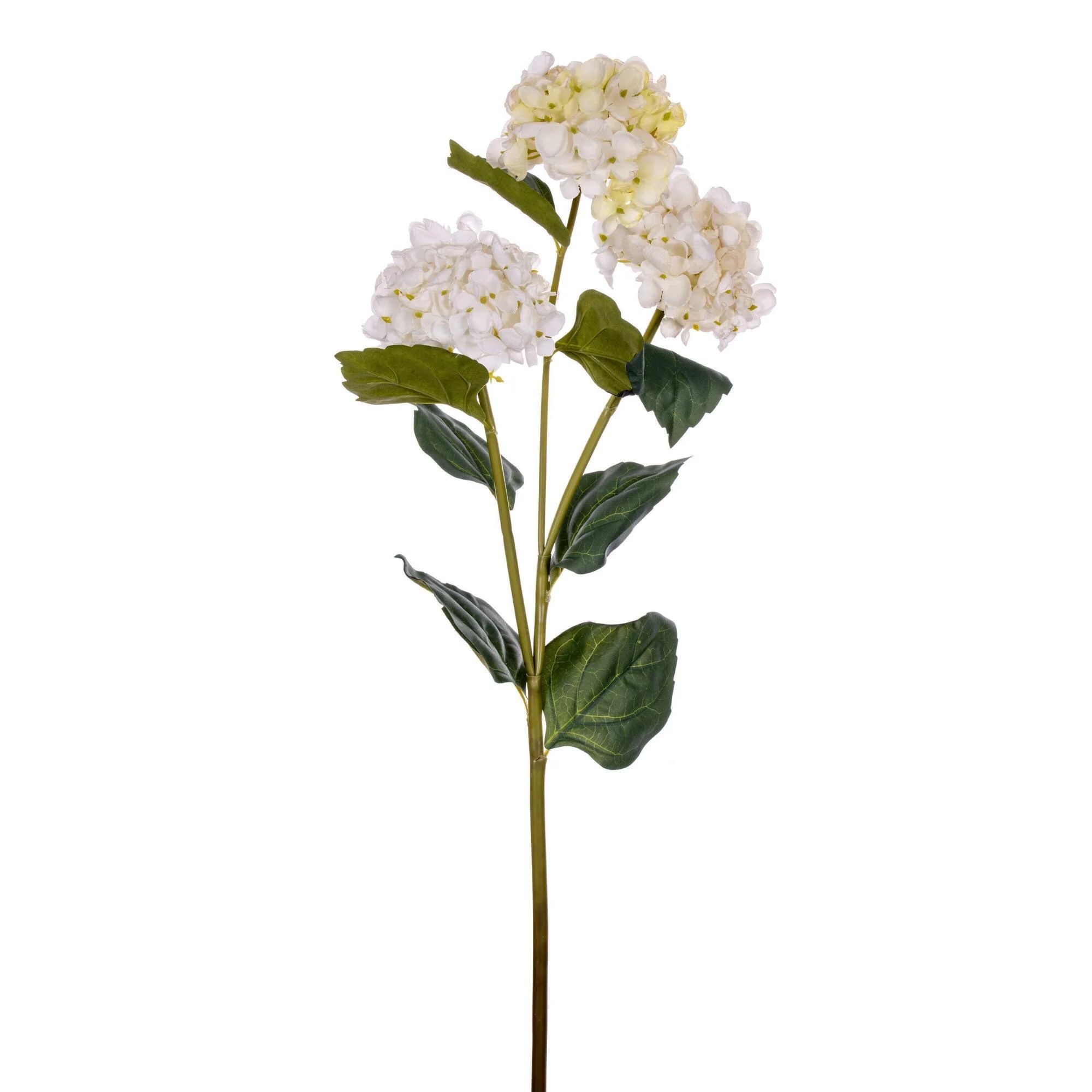 Vickerman 33" White Artificial Hydrangea Spray with Three Flower Heads, 2 per bag. - Walmart.com | Walmart (US)