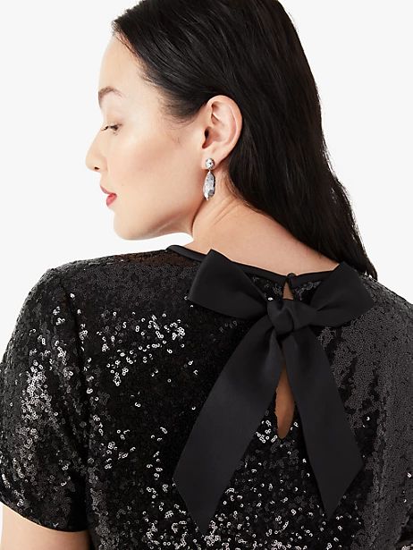 sequin bow-back top | Kate Spade (US)