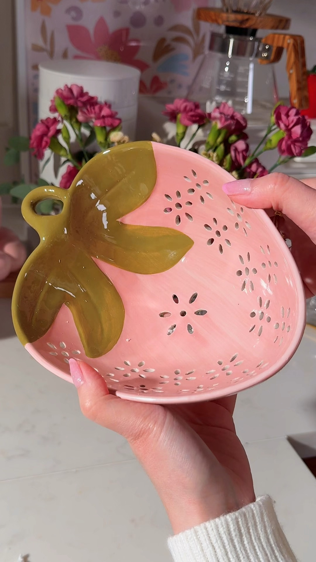 The cutest strawberry strainer!! From Urban Outfitters 🥰💕 

#LTKhome