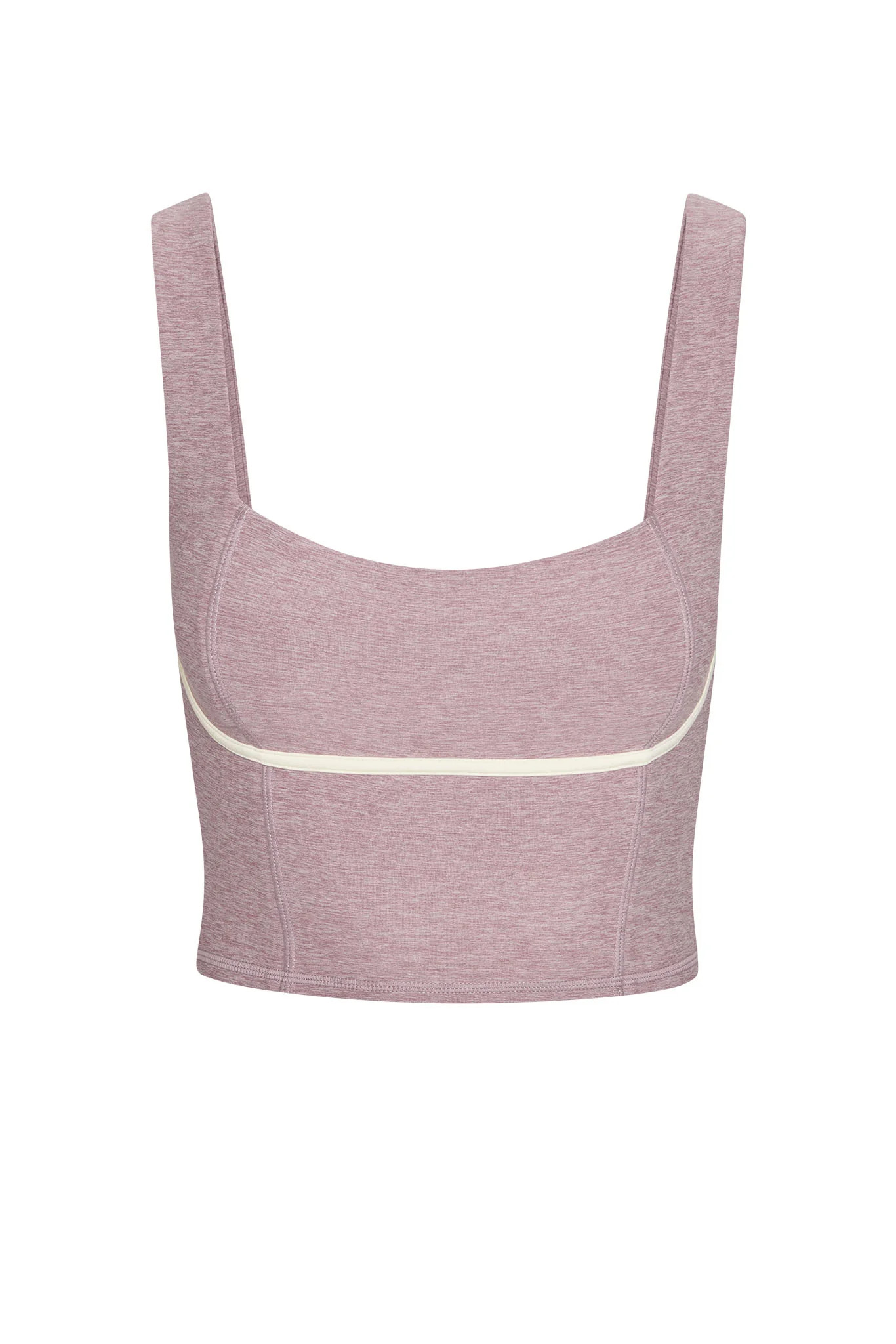 Zion Tank - Heather Mauve/Ivory | Monday Swimwear