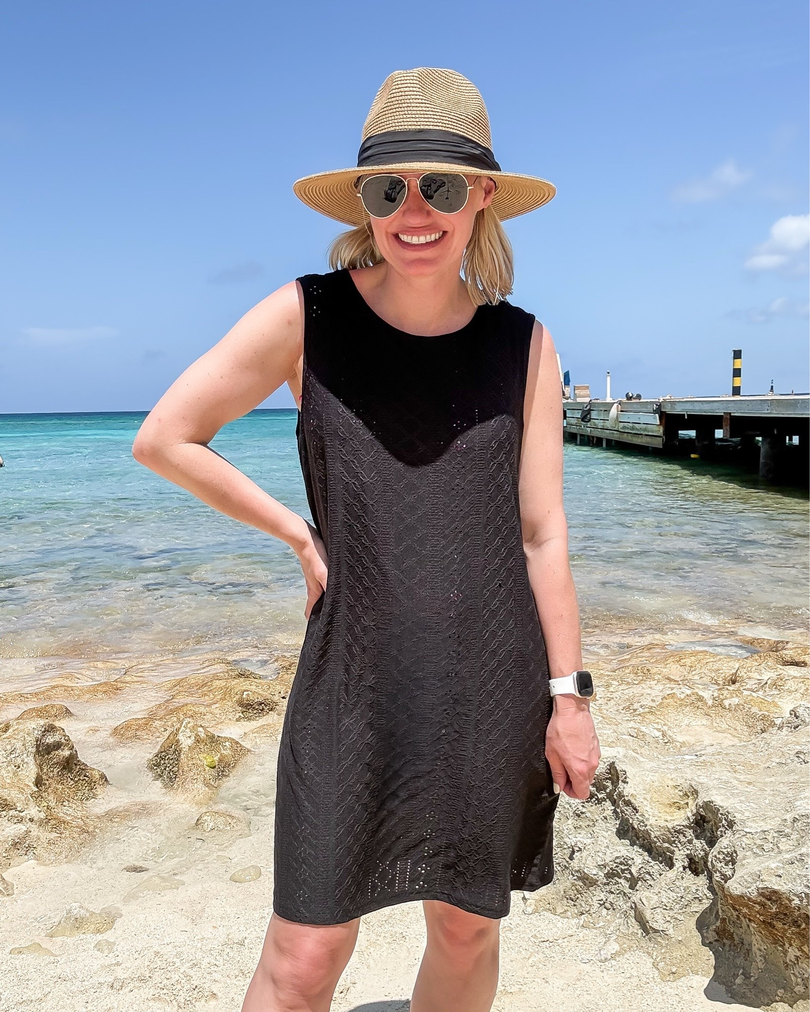 I love this tank dress bathing suit cover up! It’s such an easy dress to throw over a bathing suit!

#LTKSwim #LTKTravel #LTKOver40