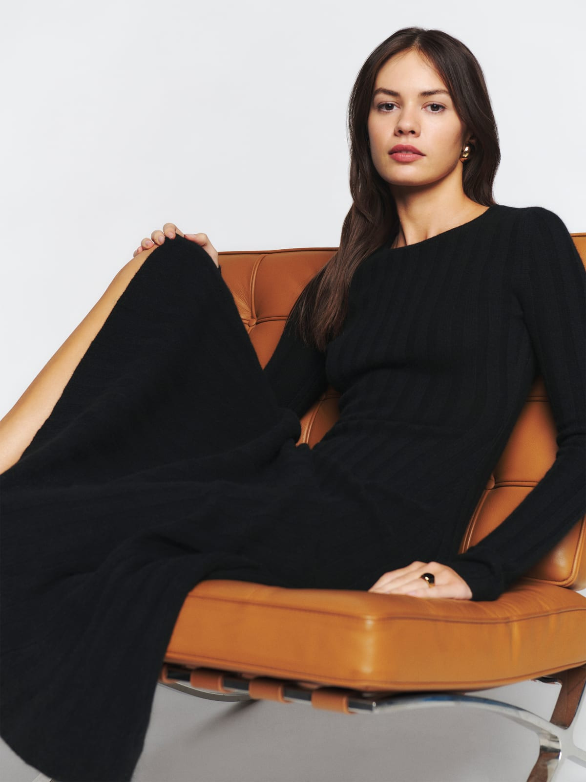 Evan Cashmere Sweater Dress | Reformation (Global)