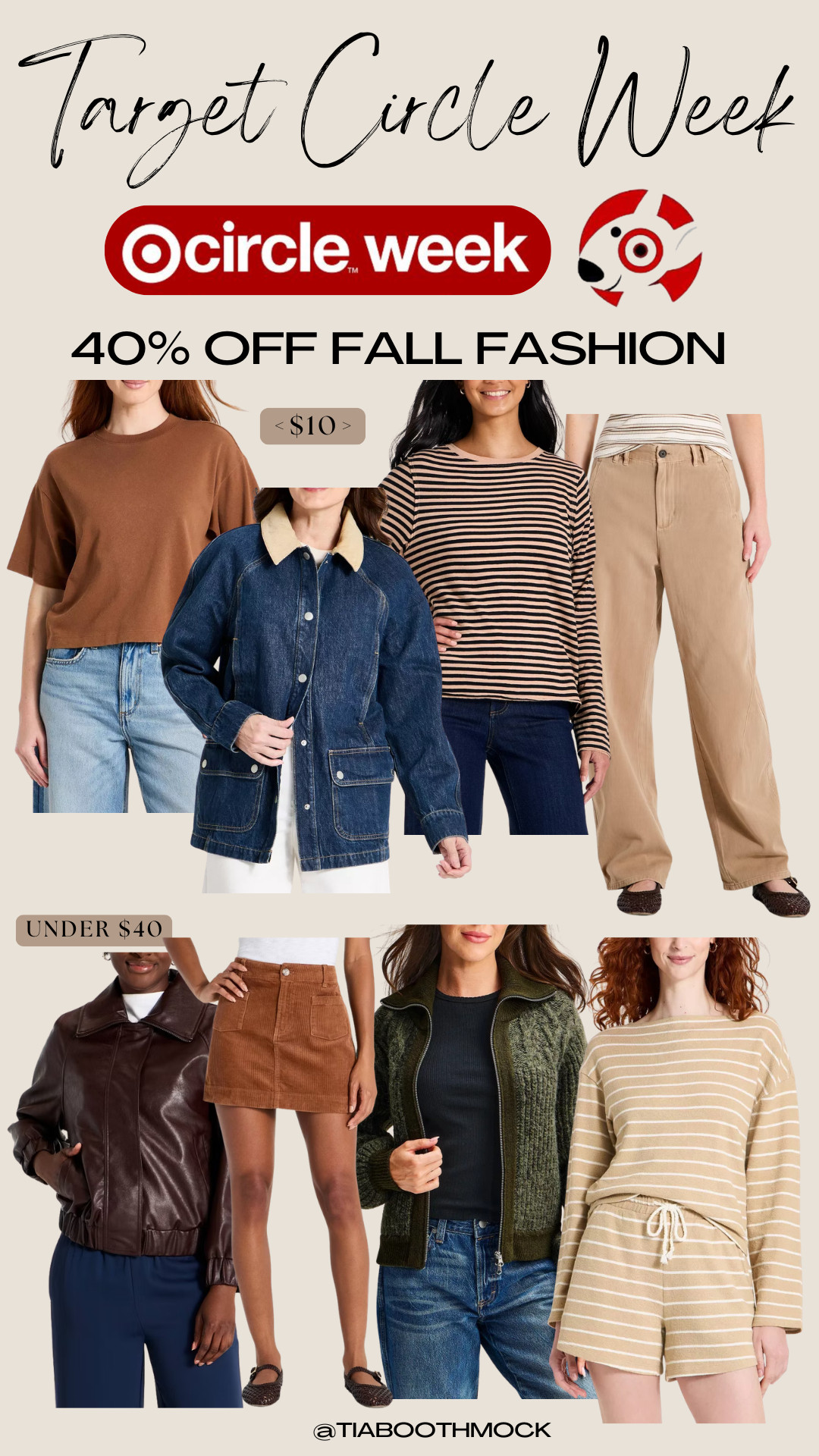 Fall fashion finds from Target Circle Week! These are 40% off 🤎