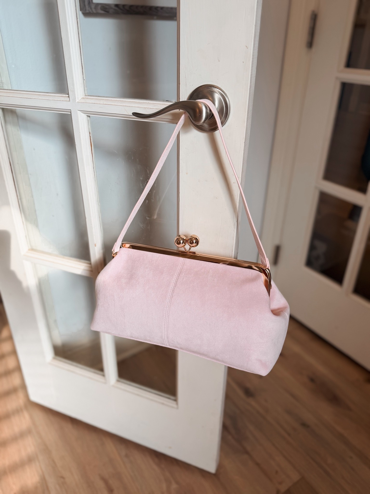 The prettiest bag for spring and summer. Also comes in butter yellow and a raffia textured brown that’s also gorgeous.

Spring outfits 2026, summer outfits 2026, pink summer clutch bag, vacation outfits, summer accessories

#LTKMothersDay #LTKSeasonal #LTKootd