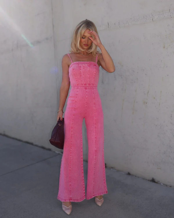 Trendsetter Denim Jumpsuit | VICI