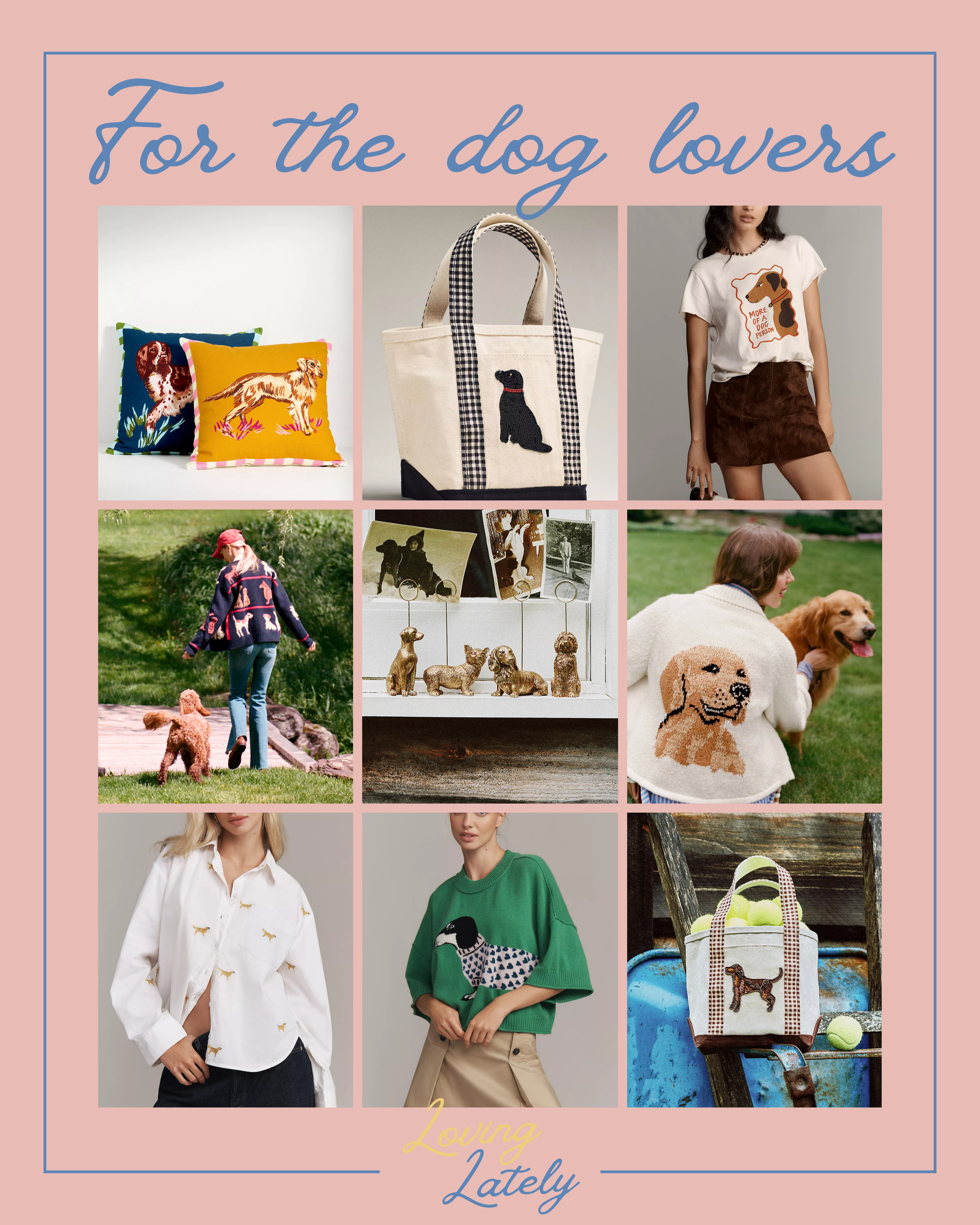 Dog lovers unite!! Anthropologie released the cutest collection of dog pieces! They have something for every breed and every size!!  

 #LTKSeasonal #LTKFindsUnder100 #LTKPets