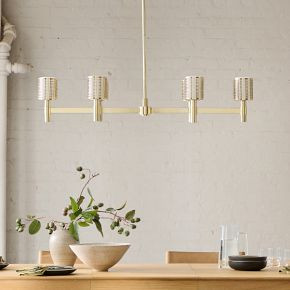 Aimes Metal 6-Light Chandelier (40") | West Elm (US)