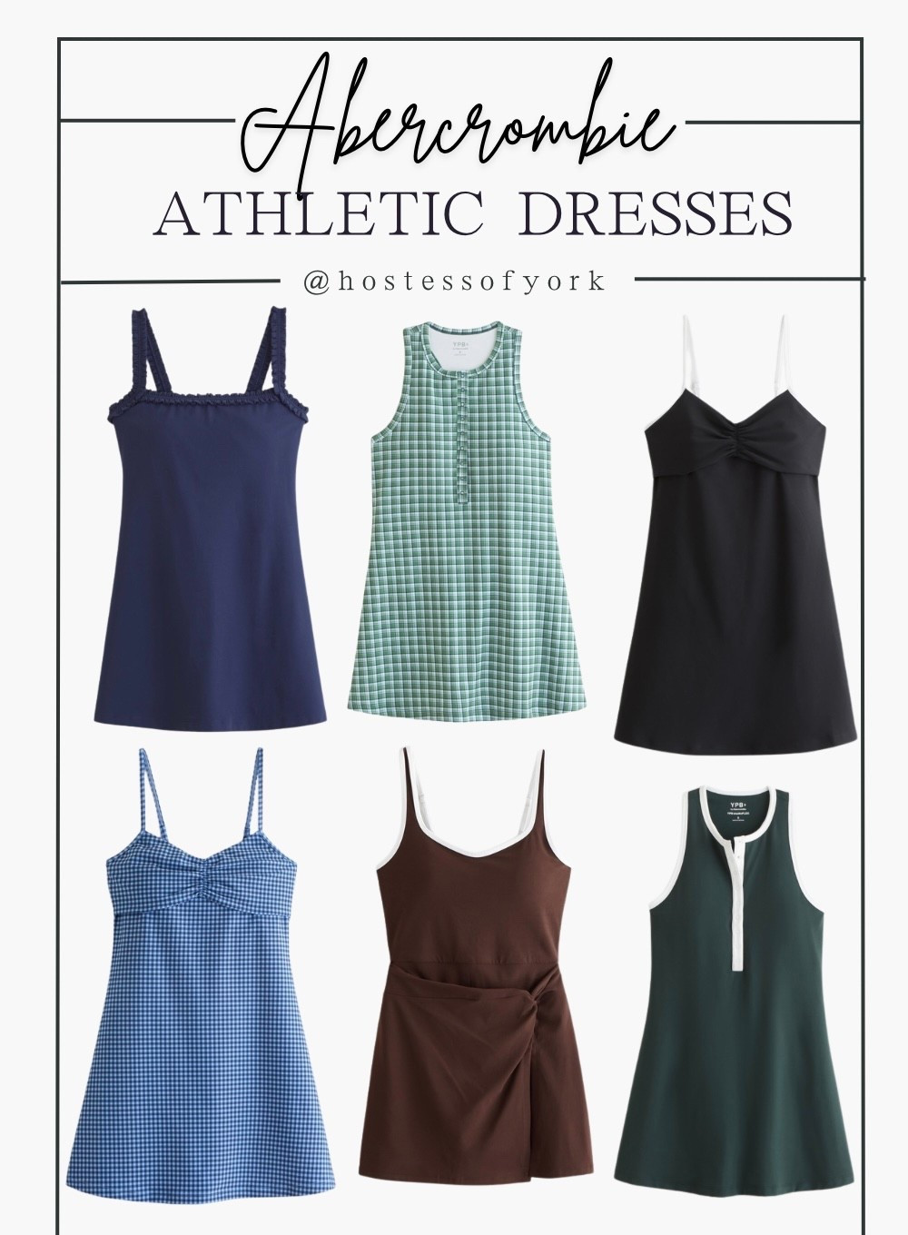 New Abercrombie athletic dresses ore out and on sale for buy one get one 50% off! I LIVE in these over the summer and can’t wait to get some new styles!

#athletic #fitness #athleisure #dresses #spring #summer #ootd #sale #style #gingham #walk 

#LTKfitnessgoals #LTKootd #LTKSaleAlert