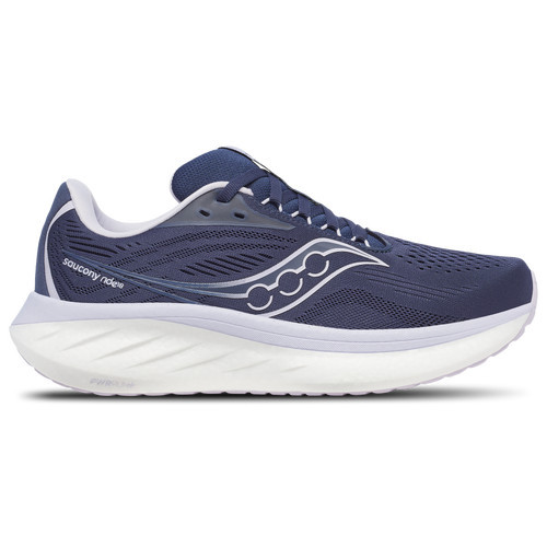 Saucony Womens Saucony Ride 18 - Womens Running Shoes Navy/Aster Size 10.0 | Champs Sports