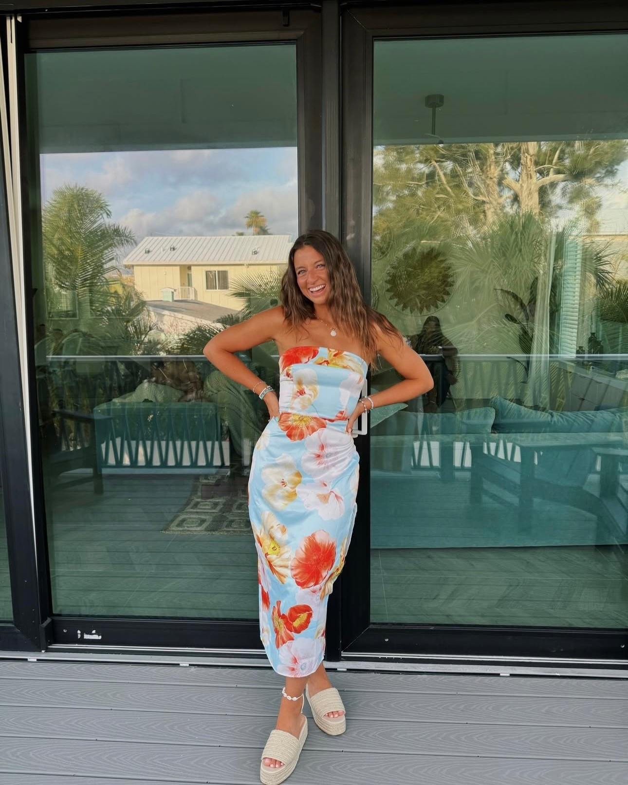 this dress is fully back in stock and would be perfect for a summer wedding or vacay :) 

#LTKSeasonal #LTKParties #LTKWedding