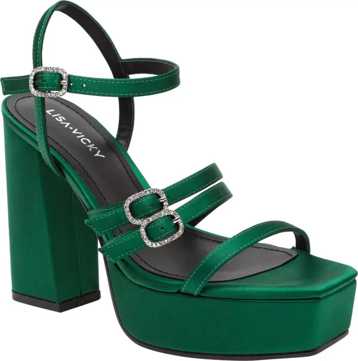 Babe Strappy Platform Sandal (Women) | Nordstrom Rack