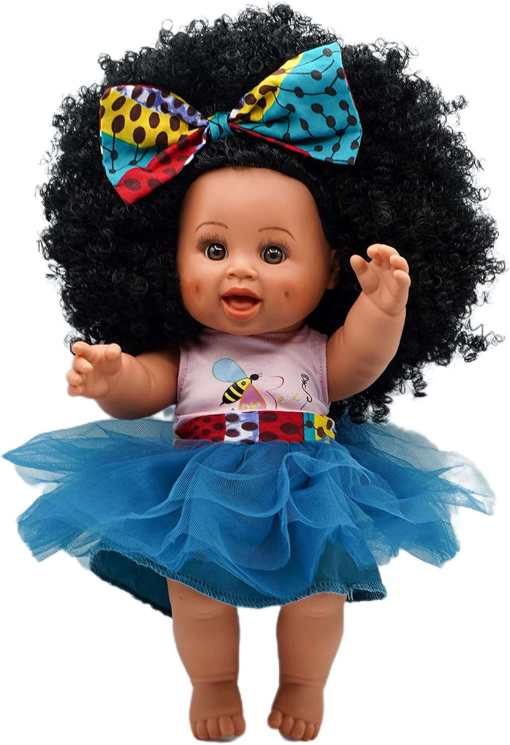 Orijin Bees Curly Swizzy Bee - 12 inch Black Doll, African American Doll, Biracial Doll, Ethnic D... | Amazon (US)