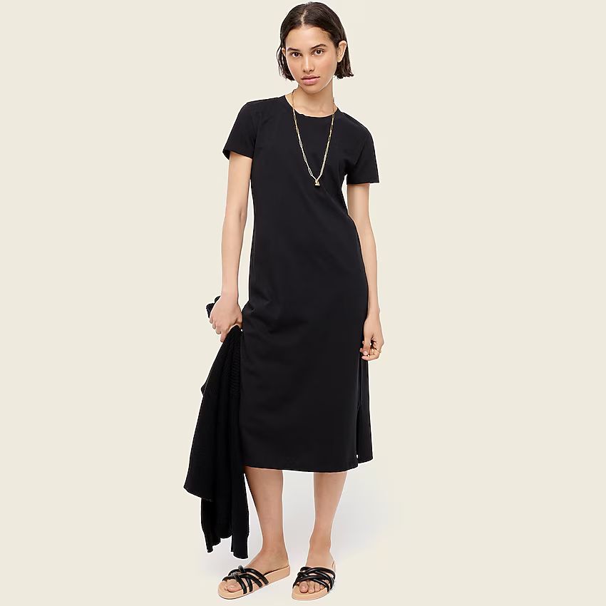 Midi T-shirt dress | J.Crew US