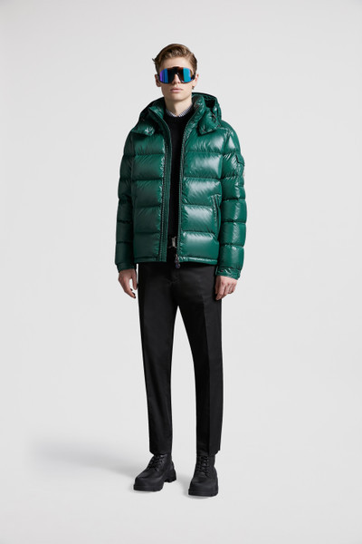 Emerald Green Moncler Maya Short Down Jacket - Short Down Jackets for Men | Moncler US | Moncler