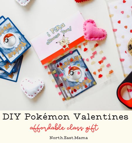 DIY Pokémon Class Valentines. Links for what I used. Free printable available on IG: North.East.Mama 

#LTKSeasonal #LTKparties #LTKkids