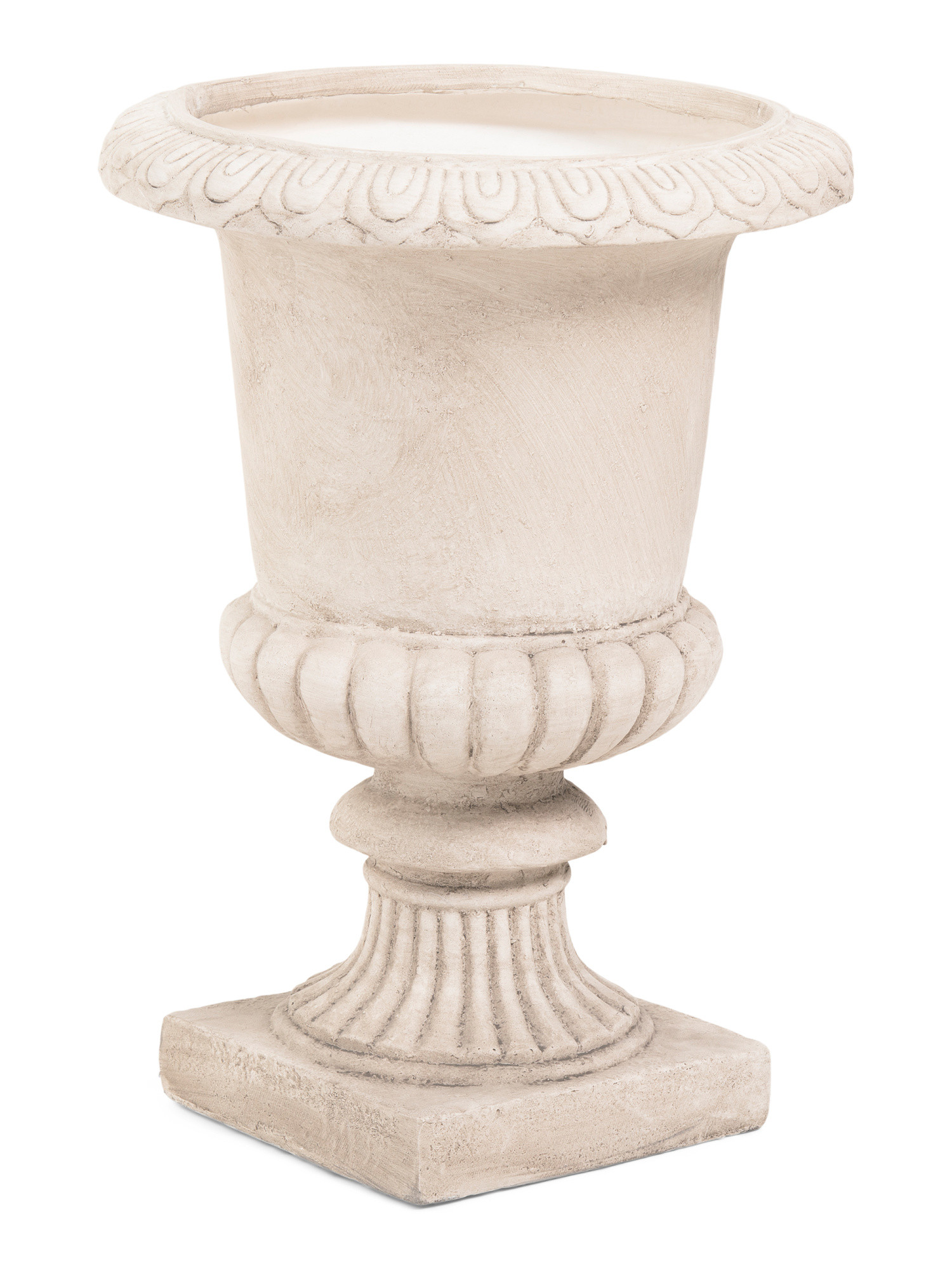 16x23.5 Outdoor Distressed Pedestal Urn Planter | TJ Maxx