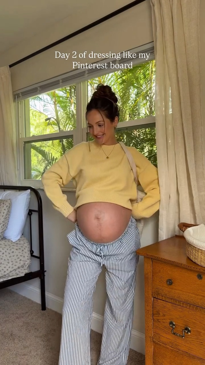 yellow + blue make so happy 💛🦋

Pajamas: @sollybaby 
Sweater: @gap (100% cotton, linked in my Shopmy)
Pants: @amazon (100% cotton, on my storefront)
Shoes: @amazon (leather, on my storefront)

#mootd #whatimwearing #pinterestoutfit #momoutfit #pregnancyoutfit

#LTKootd #LTKBump #LTKmomlife