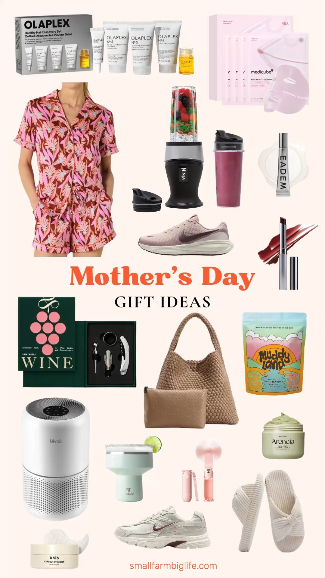 Last minute Mother's Day gift ideas that she will actually love and use! From cozy corduroy slippers and a beautiful woven tote to luxurious skincare, an air purifier, a personal blender, wine tools, and the most gorgeous satin pajama set, there is something here for every kind of mom and every budget. These are the thoughtful and practical gifts that will make her feel completely spoiled. Linking everything below! 

 #LTKMothersDay #LTKOver40 #LTKBeauty