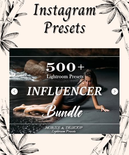 If you’re looking to improve your Instagram photos then check out these Lightroom presets available on Etsy.

Instagram, Instagram presets, Instagram preset, Instagram influencer, content creation 

#LTKfindsunder50 #LTKSeasonal #LTKU