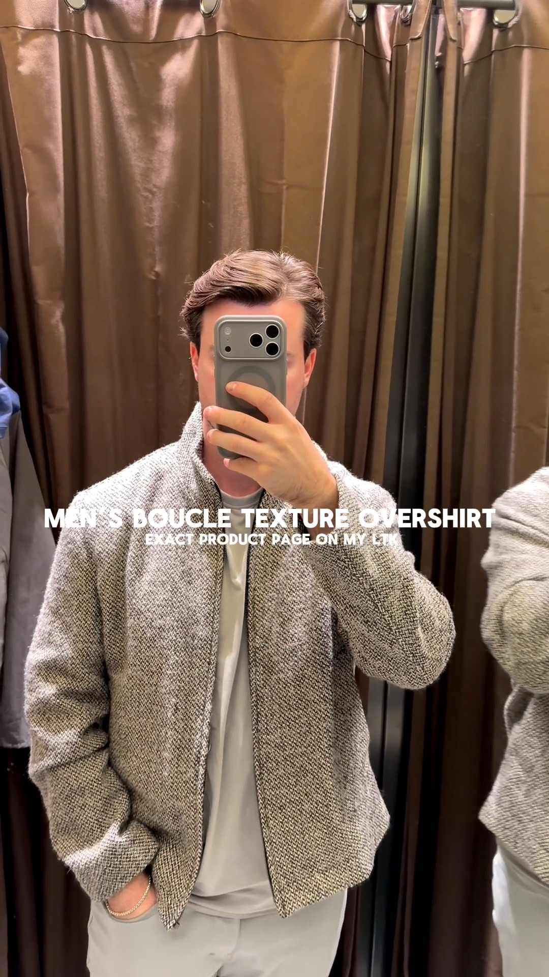 Men’s textured overshirt from Zara 

#LTKFindsUnder100 #LTKStyleTip #LTKMens