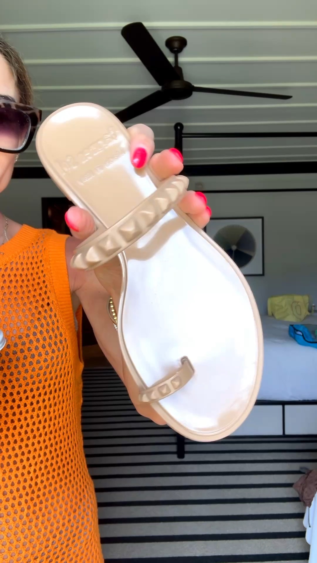 My most worn jelly sandals I pack on every trip! Wearing size 7 

#LTKSwim #LTKPetite