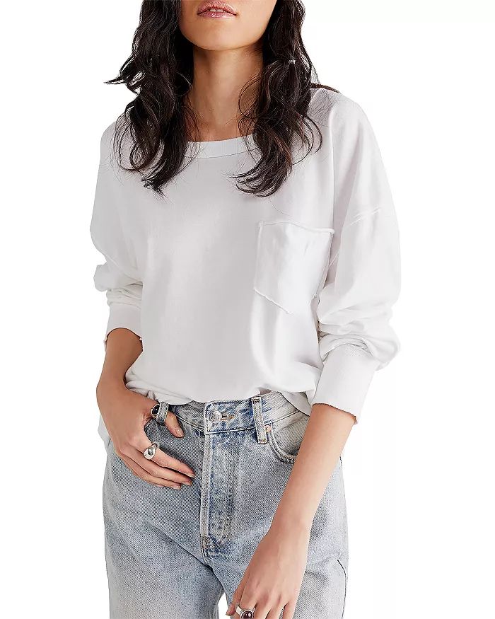 Cotton Fade Into You Long Sleeve Top | Bloomingdale's (US)