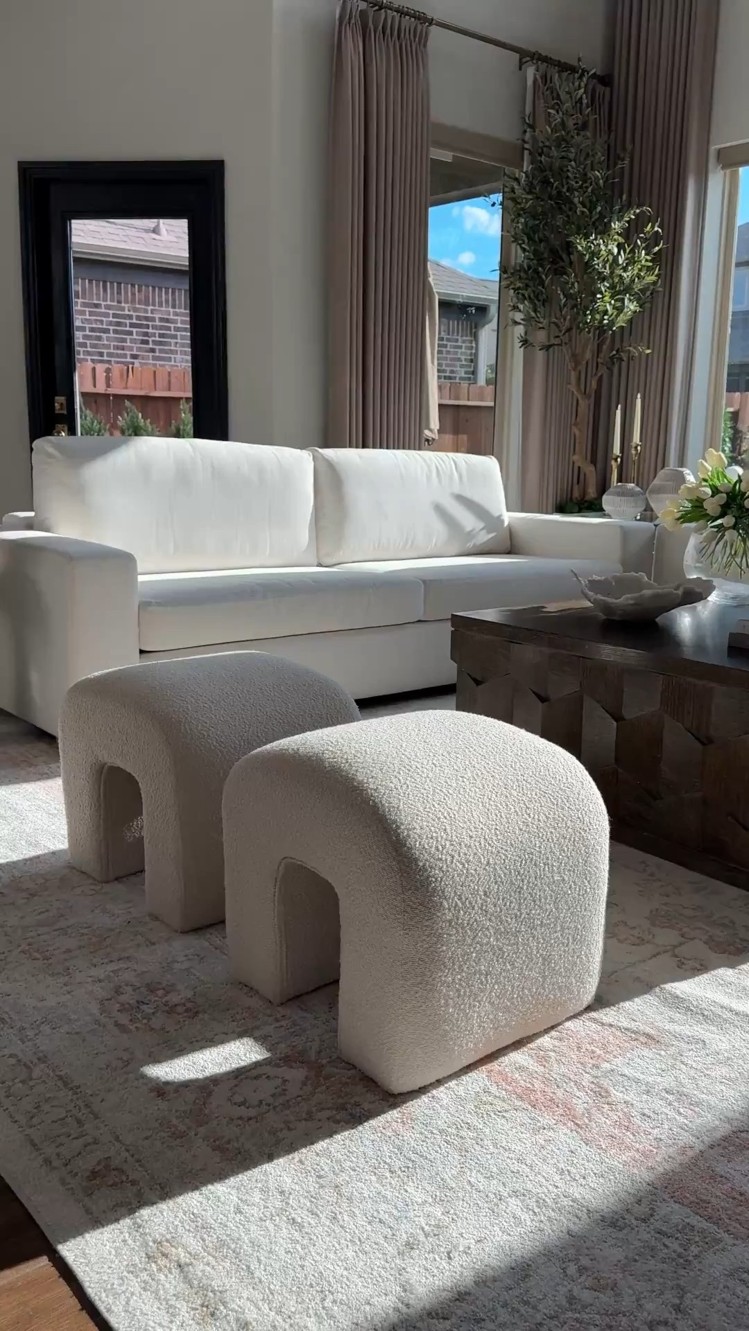 Wayfair waterfall boucle ottoman 

#LTKSaleAlert #LTKHome