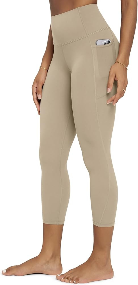 ODODOS Buttery Soft Lounge Yoga Leggings with Pockets for Women 23" / 25" /28" High Waist Yoga Pa... | Amazon (US)