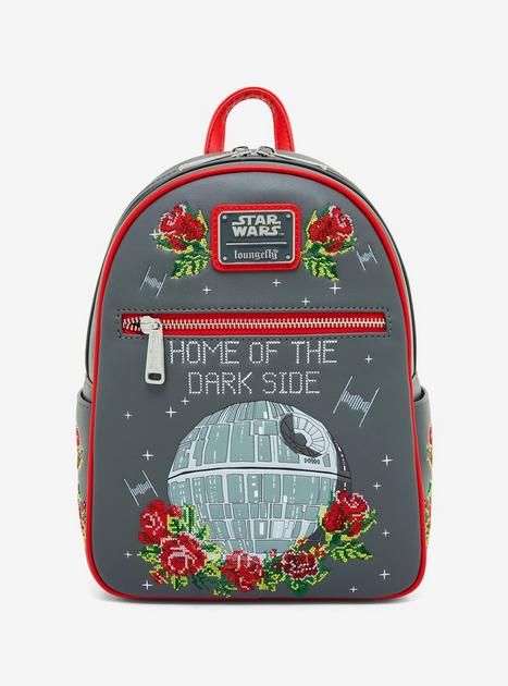 Loungefly Star Wars Death Star Cross Stitch Mini Backpack - BoxLunch Exclusive | BoxLunch