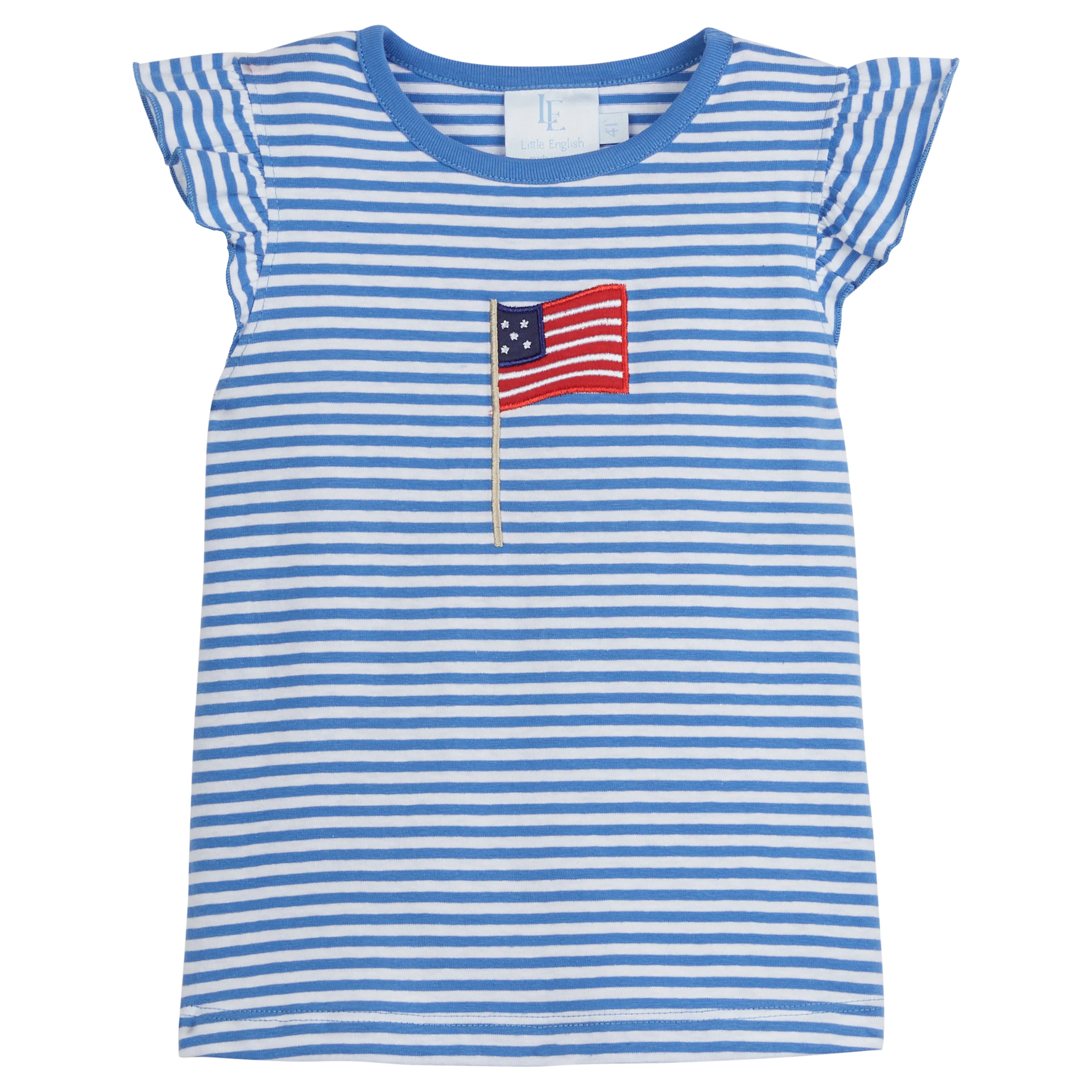 Little Girl's Flag Tank Top - Kid's Holiday Clothes | Little English