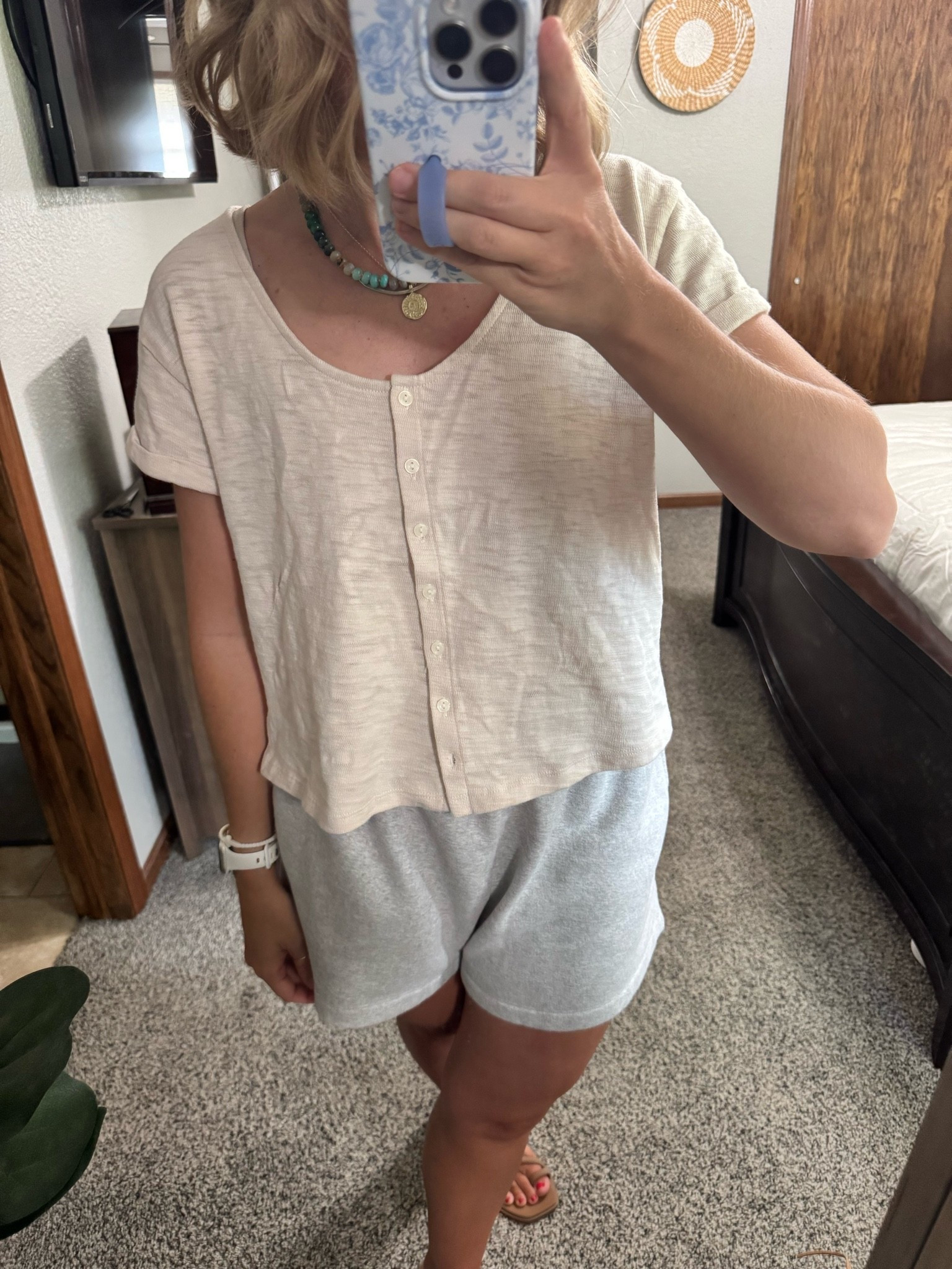 Size small in the top. My shorts are old, but linked similar ones I have in another color!

#LTKootd #LTKgrwm #LTKmomlife