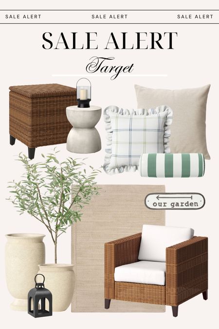 Sale alert!! Target circle members get 30% off select patio furniture and garden accessories! 
Outdoor furniture, target sale, target home 

#LTKhome #LTKxTarget #LTKSeasonal