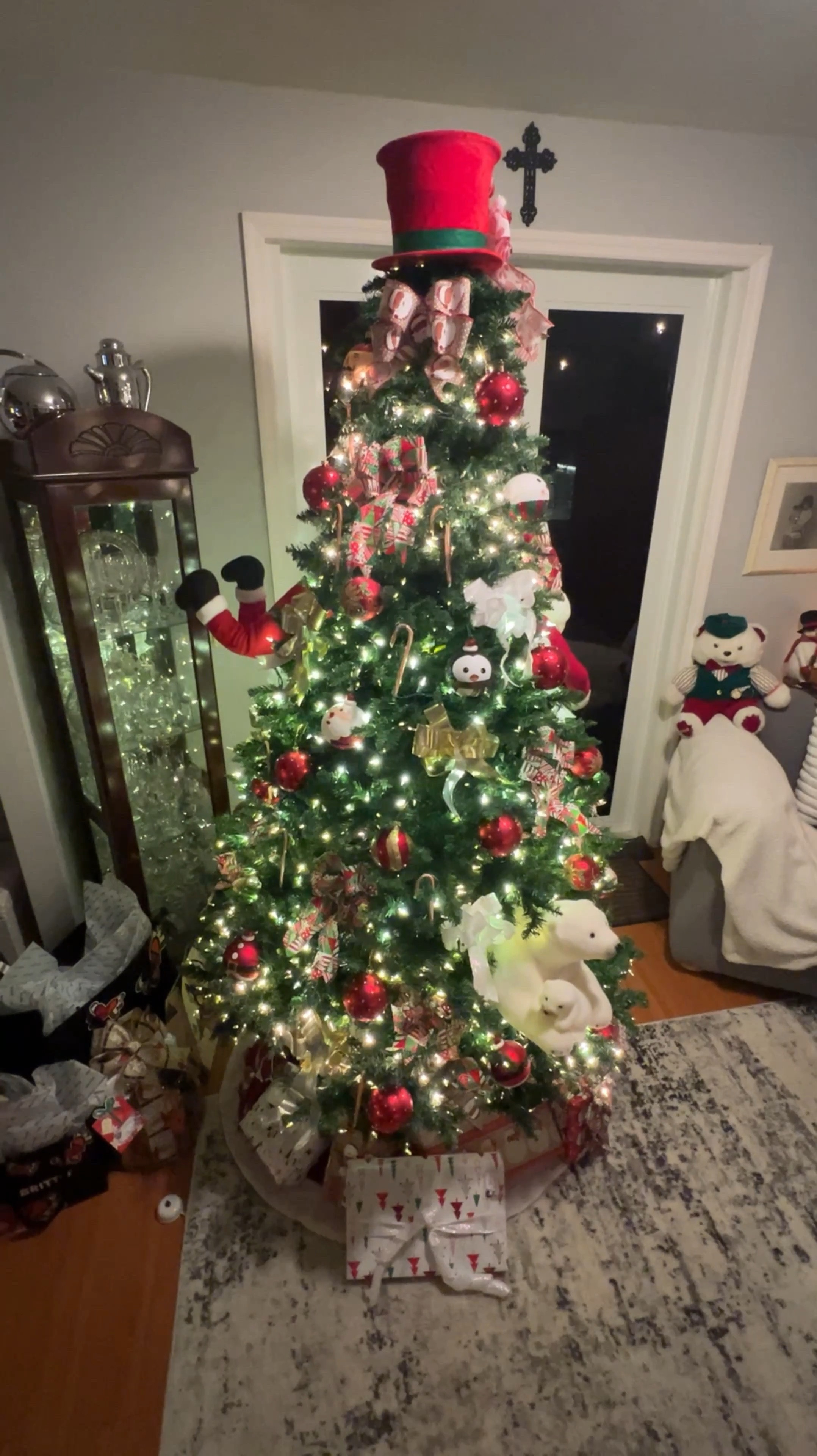 Rotating Christmas tree
Decorations 

#LTKHoliday #LTKHome #LTKSeasonal