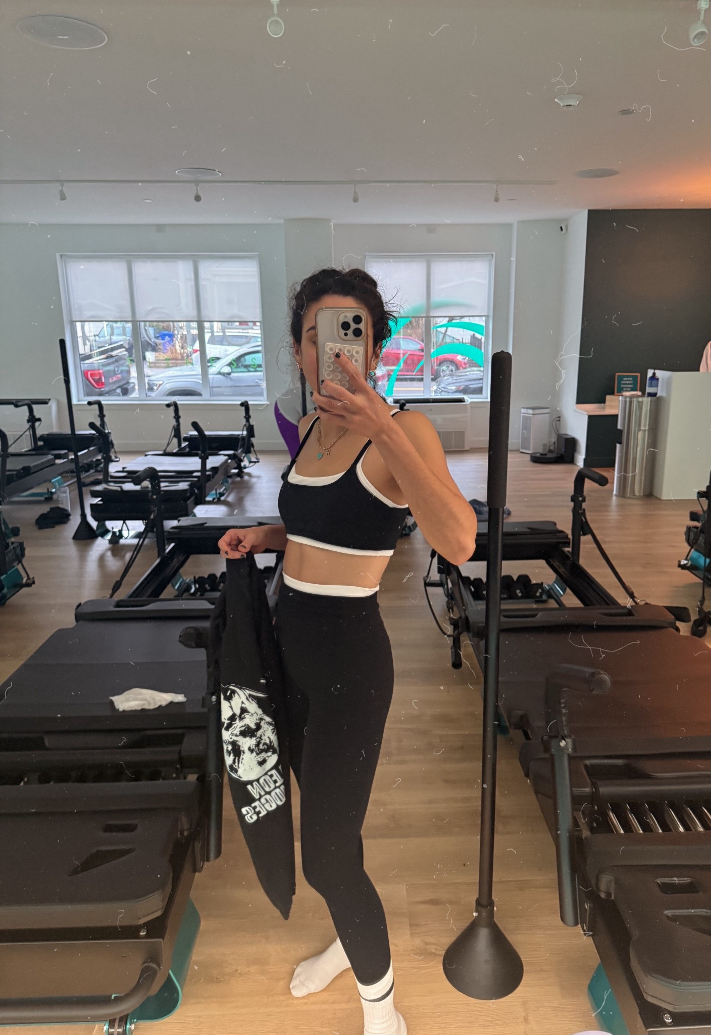 New in! I’m obsessed, especially for higher intensity/strength days - hold you in, firmer fabric vs. the butter yoga/pilates focused feel! I went with S in everything and should’ve done XS on the top! I’m 5’2, 110 pounds 😘 

#LTKActive #LTKfitnessgoals #LTKmomlife