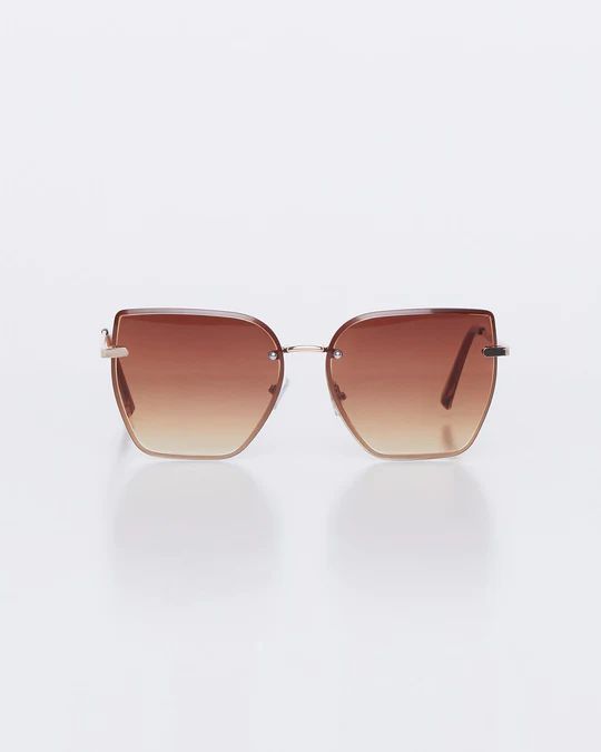 Hollywood Frameless Square Sunglasses | VICI Collection