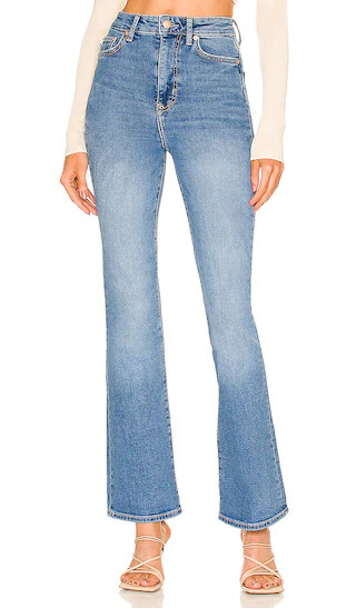 Greyson Ultra High Rise Slim Boot in Skyline | Revolve Clothing (Global)