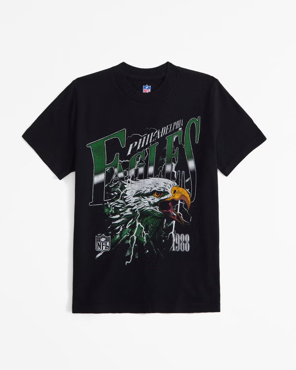 philadelphia eagles graphic tee | Abercrombie & Fitch (US)