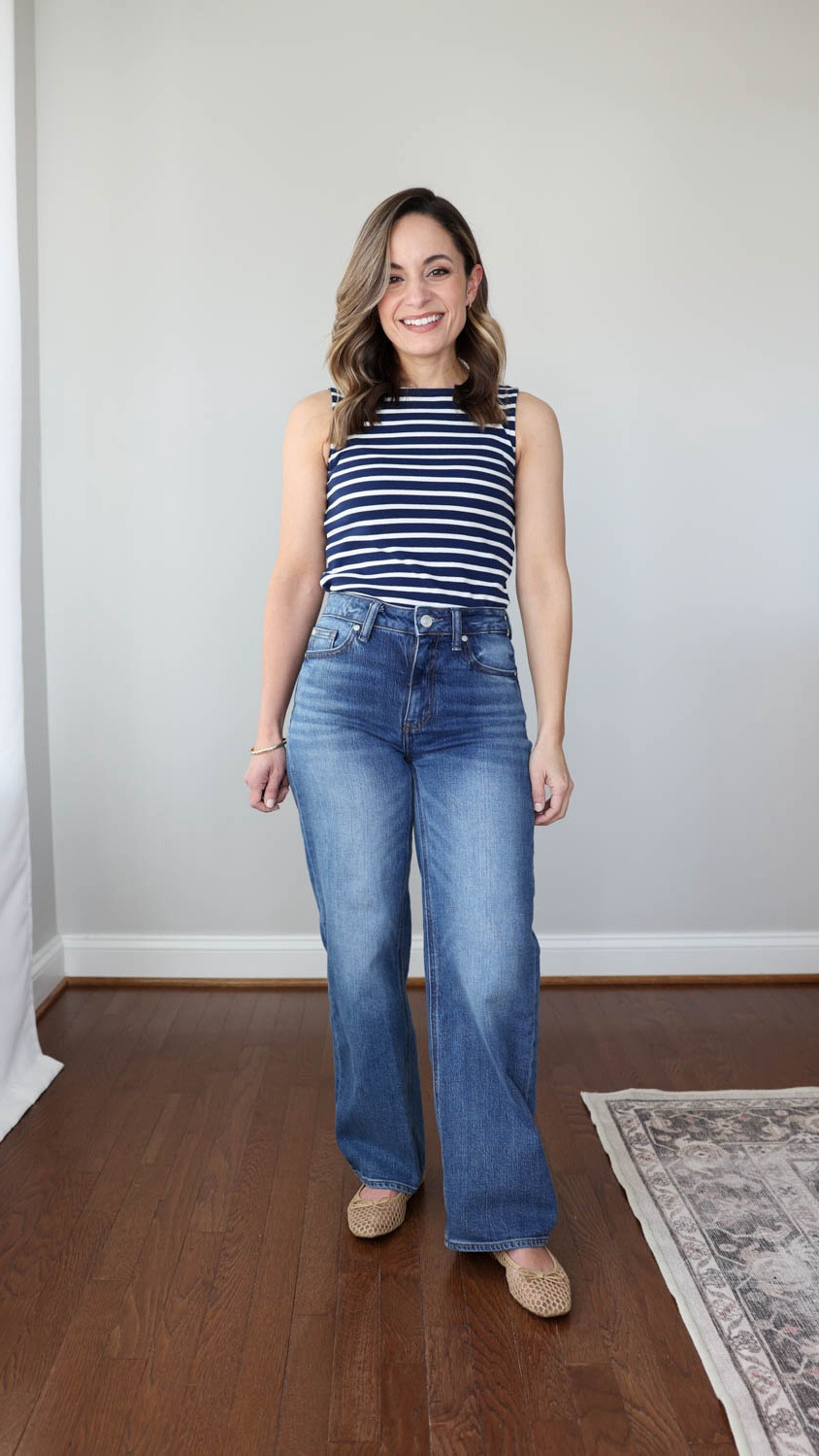 I put my favorite jeans from Quince to a wash and wear test, here is what I found. 

I originally noted their jeans to shrink in the wash over time, most of mine shrinking an inch. However, I wasn't washing them properly. For this test I washed them in cold water and tumble dried on low (According to the care tag). There was minimal shrinkage (under 1/2" with all three styles) and no notable shrinkage in overall fit or rise. 

They wear well, slight loosening but they don't lose shape or bag out. 

The Bella jeans are stated as having a 10.5” rise but I measured a 10” rise for most styles in a size 24.

Bella Wide: 24 x 28" in Midnight Blue (shrank 1/4")

Bella Relaxed Straight: 24 x 28" in Atlantic Blue (shrank 1/2")

Bella Relaxed Straight: 24 x 26" in Stormy Blue(shrank 1/2")

Bella Straight: 24 x 26" in Midnight Blue (shrank 1/2")

Tank Top (J.Crew Factory): XXS in both colors

Flats (J.Crew Factory): True to Size

My Sizing: I’m 4’10”, and my bust, waist, and hip measurements are 32″, 24″, and 36″. My ankle inseam is 25". 

 

#LTKPetite