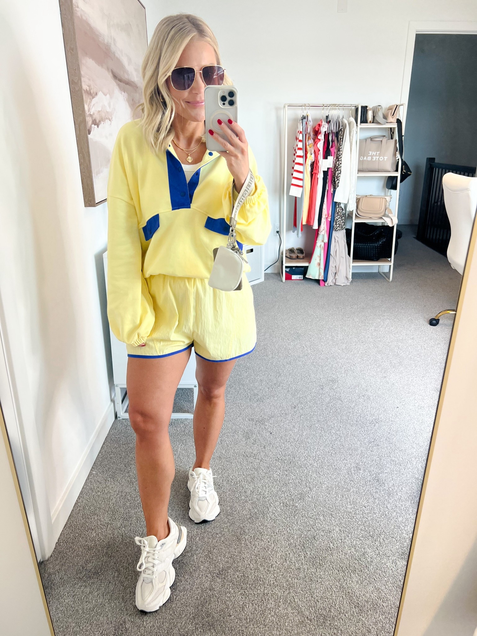 Spring Outfit Idea☀️
Obsessed with this yellow set that is a total lookalike to the free people one for a fraction of the price!! Comes in several other colors and I am wearing the small. 

Matching sets, spring outfits, summer outfits, petite fashion, midsize fashion, Amazon fashion, Amazon finds, Amazon set, new balance sneakers 

#LTKMidsize #LTKStyleTip #LTKPetite