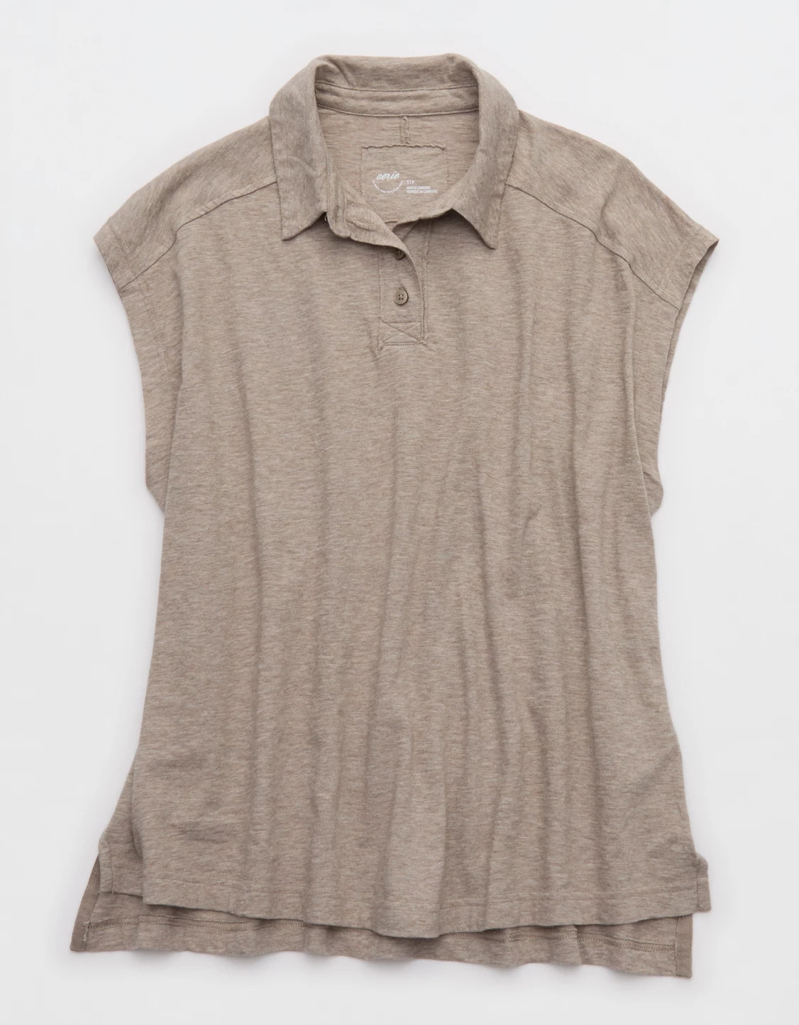 Aerie Happiest Oversized Polo T-Shirt | American Eagle Outfitters (US & CA)