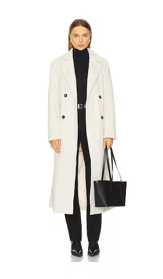 Melia Coat in Cream | Revolve Clothing (Global)