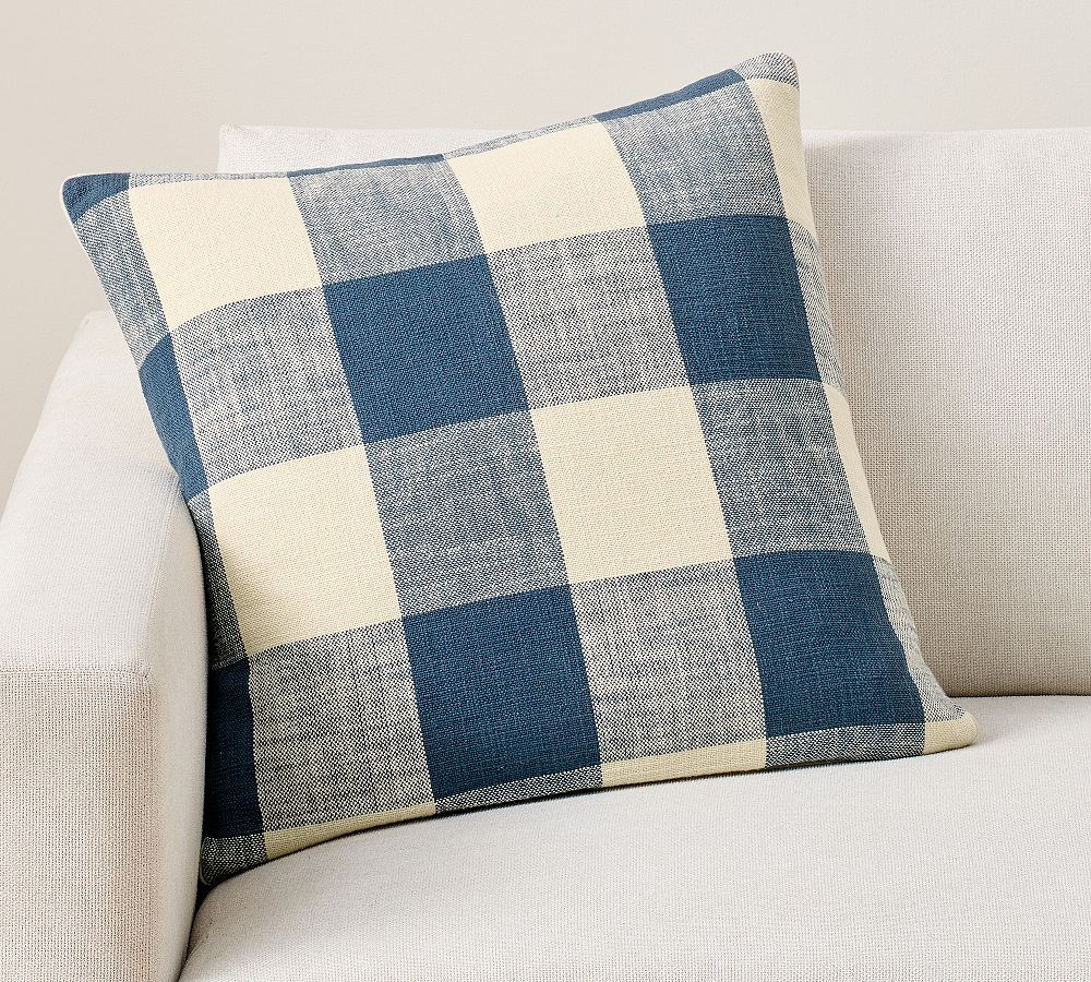 Sawyer Check Pillow Cover | Pottery Barn (US)