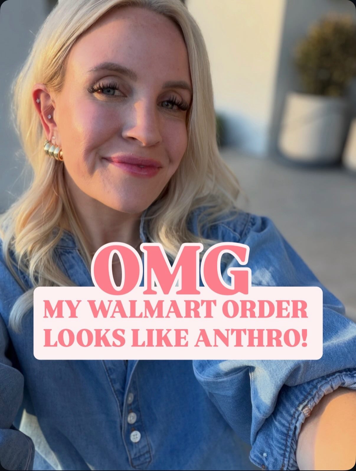 Comment SHOP and I’ll send links! Walmart order that looks like anthro! So many great spring clothing pieces and I have more coming today 🌸