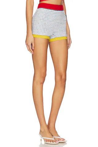 Maje Hand Crochet Shorts in Multi | Revolve Clothing (Global)